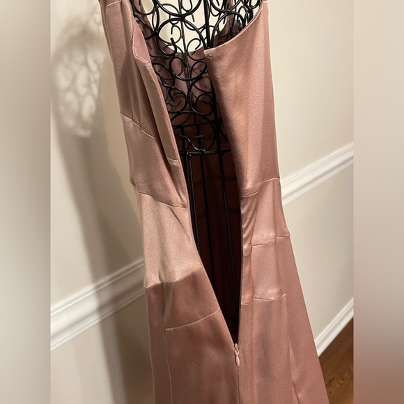 Silk Dress LOFT Short Women’s sz 4 Silk Dress Cocktail Dress Wedding Black Tie - Picture 7 of 15